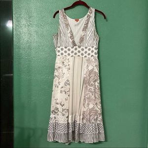 Chan Luu 100% silk midi dress, size small